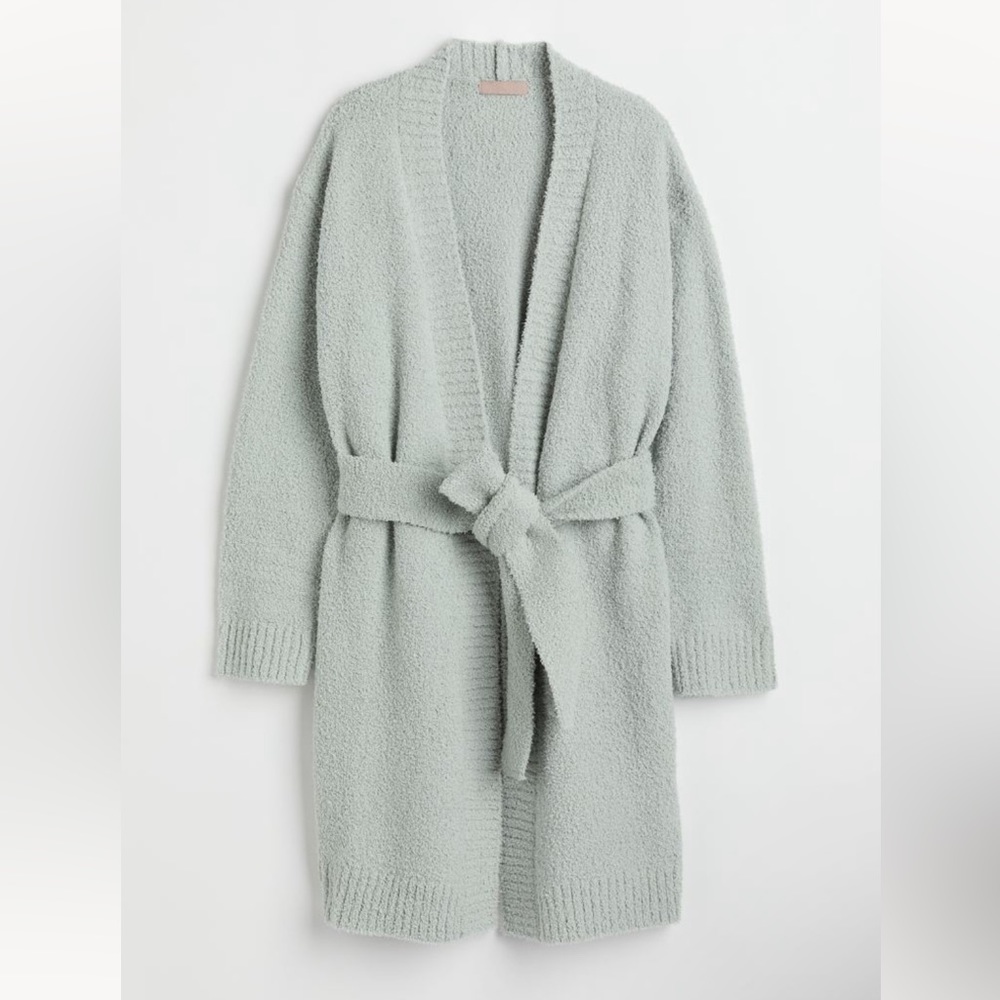 H&M Fluffy Knit Bathrobe/ NEW WITH TAGS